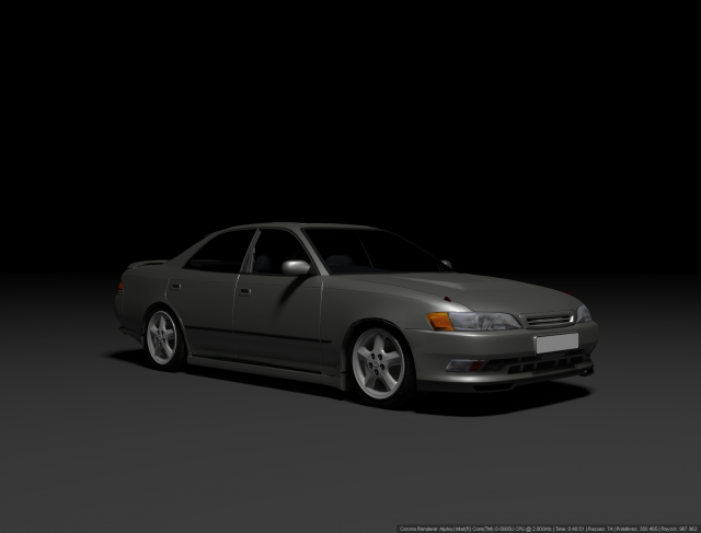 Toyota Mark 2 JZX90 Modelo 3D .c4d .max .obj .3ds .fbx .stl .blend 