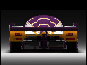Jaguar XJR 9 1988 3D Model