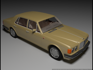 Bentley Turbo R 3D 模型