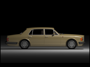 Bentley Turbo R 3D 模型