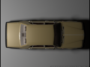 Bentley Turbo R 3D 模型