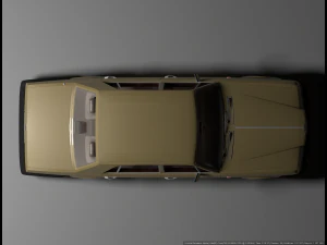 Bentley Turbo R 3D Model