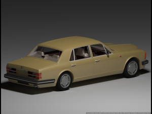 Bentley Turbo R 3D 模型
