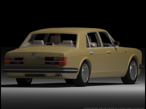 Bentley Turbo R 3D 模型