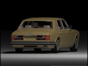 Bentley Turbo R 3D 模型