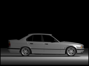 BMVV E34 525i Modello 3D