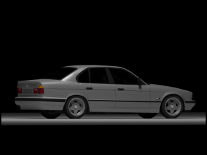 BMVV E34 525i Modello 3D