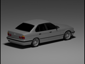 BMVV E34 525i Modello 3D