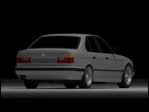 BMVV E34 525i Modello 3D