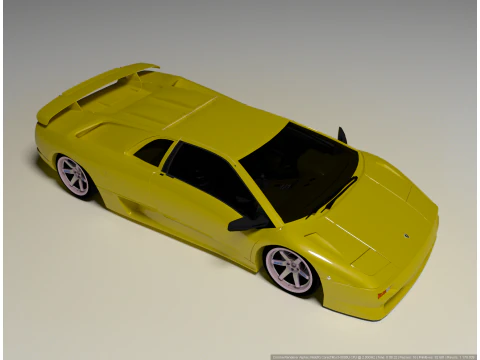 Lambo Diablo'nun 3D Model