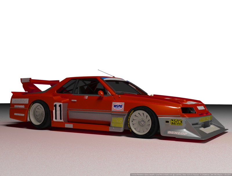 Nissan Skyline R30 Turbo Modelo 3D .c4d .max .obj .3ds .fbx .stl .blend 