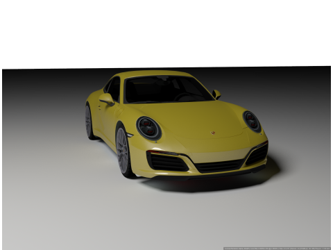 Porshe 911 3D 모델
