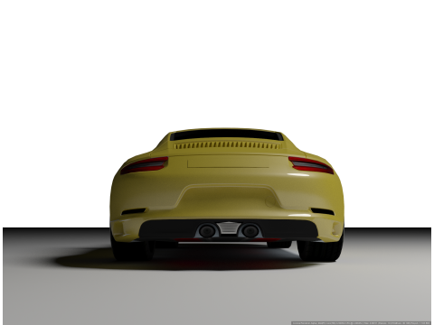 Porshe 911 3D 모델