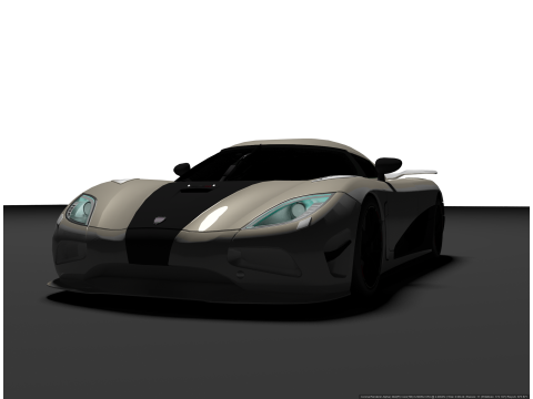 Koenigsegg Agera 3D-Modell