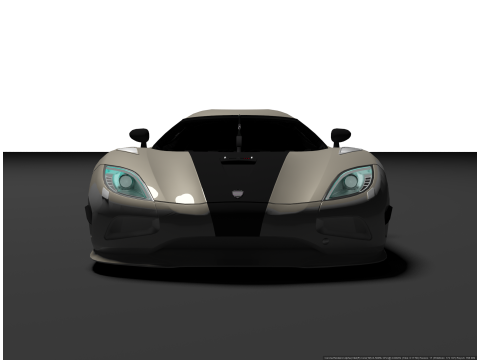Koenigsegg Agera 3D-Modell