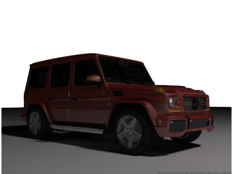 मर्सिडीज बेंज जी क्लास 3D मॉडल