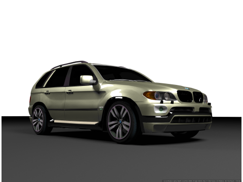 BMVV X5 E53 3D Model
