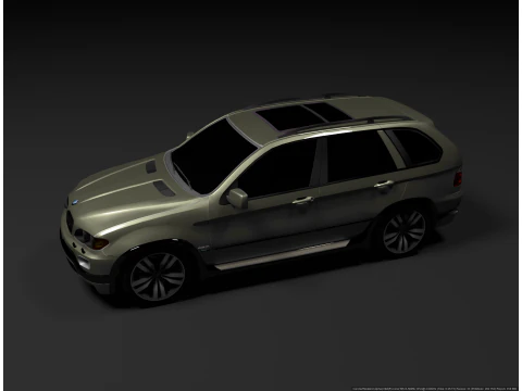 BMVV X5 E53 3D Model