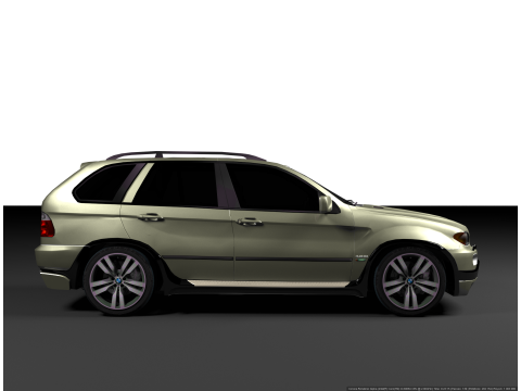 BMVV X5 E53 3D Model
