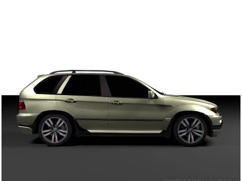 BMVV X5 E53 3D Model