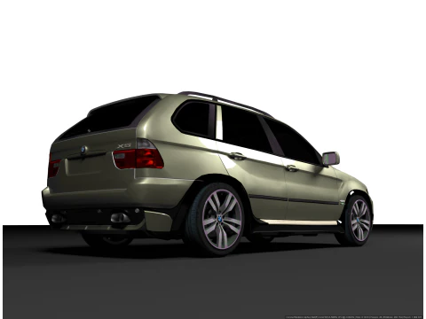 BMVV X5 E53 3D Model