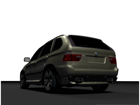 BMVV X5 E53 3D Model