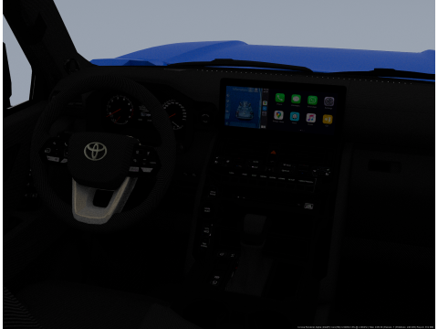 Toyota Land Cruiser Prado 2024 3D Model