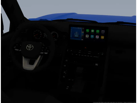 Toyota Land Cruiser Prado 2024 3D Model