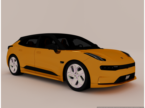 ZEEKR 001 Modelo 3D