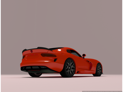 Dodge Viper Modelo 3D