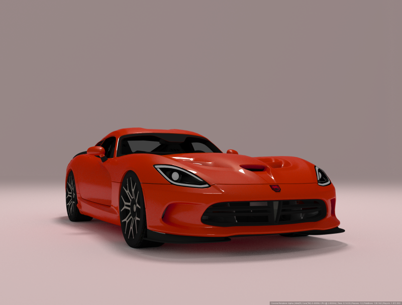 Dodge Viper Modelo 3D .c4d .max .obj .3ds .fbx .stl .blend 