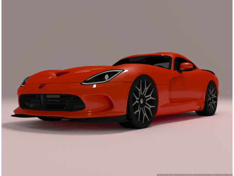 Dodge Viper Modelo 3D