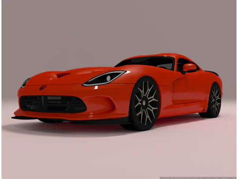 Dodge Viper 3D Model