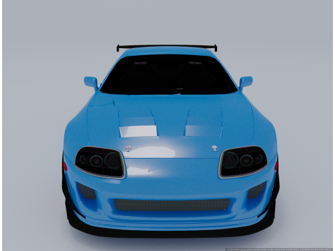 Toyota Supra A80 Modelo 3D