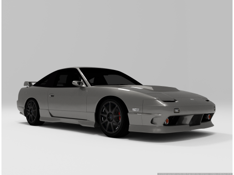 Nissan 180SX 3D Model
