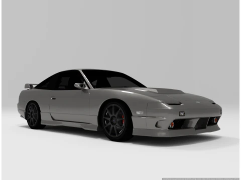 Nissan 180SX Modello 3D