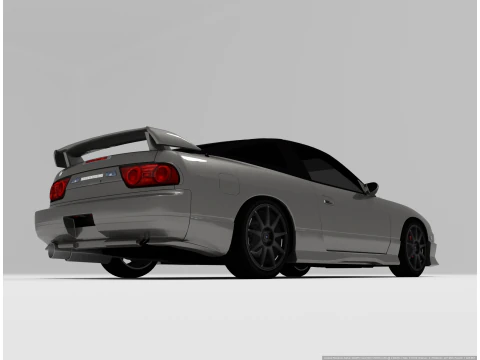 Nissan 180SX 3D Model