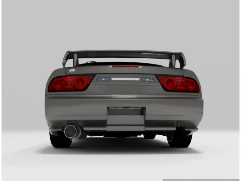 Nissan 180SX 3D Model