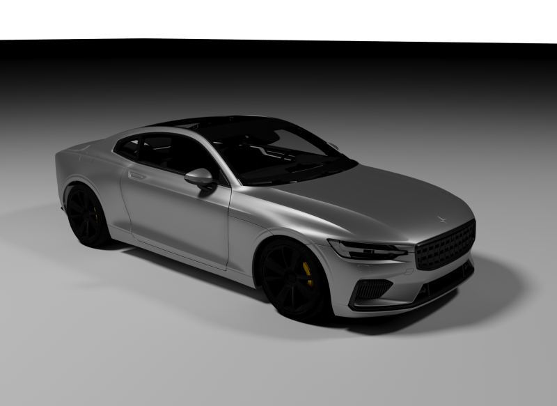 Polestar 1 3D 모델 .c4d .max .obj .3ds .fbx .stl .blend