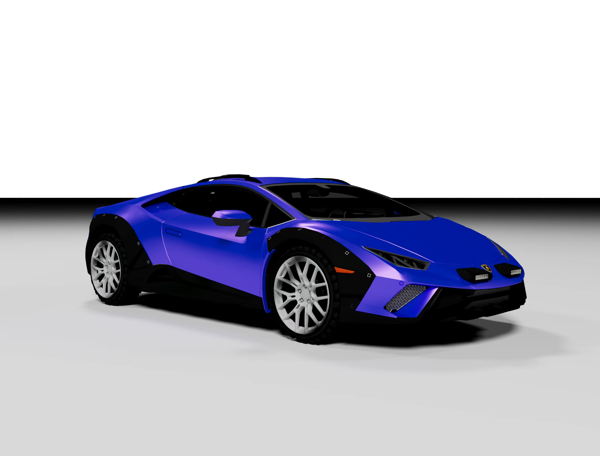 Lambo Huracan Sterrato 3D Model .c4d .max .obj .3ds .fbx .stl .blend 
