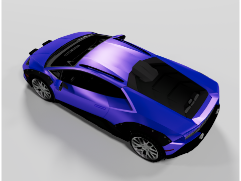 Lambo Huracan Sterrato 3D Модель
