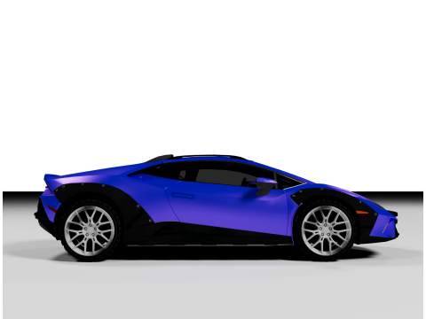 Lambo Huracan Sterrato 3D Модель