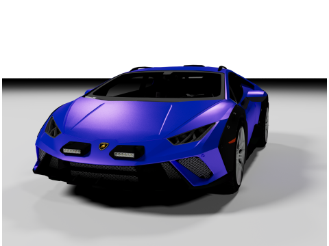 Lambo Huracan Sterrato 3D Модель
