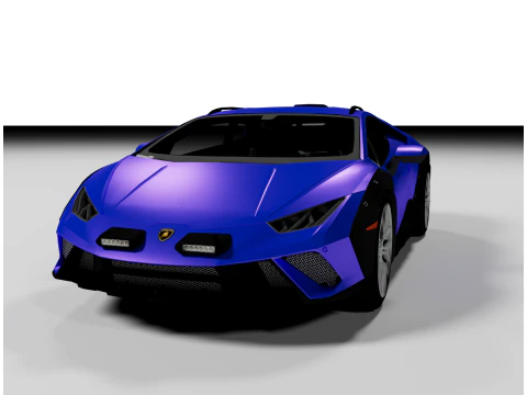 Lambo Huracan Sterrato 3D Model