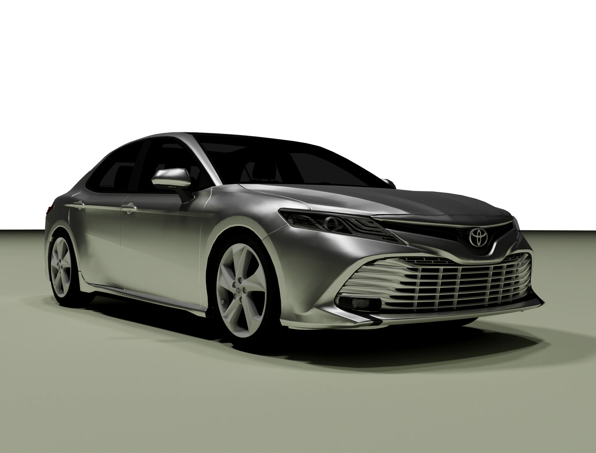 Toyota Camry 3D Model .c4d .max .obj .3ds .fbx .stl .blend 