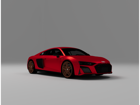 AUDI R8 3D Model