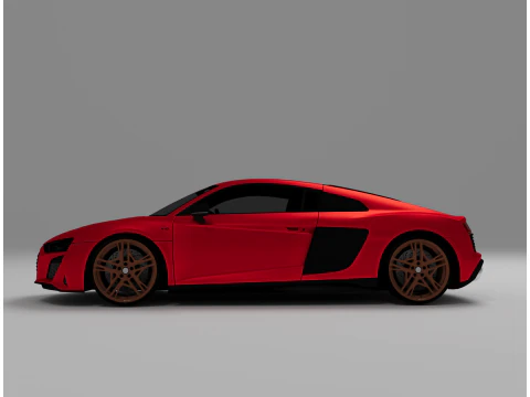 AUDI R8 3D Model