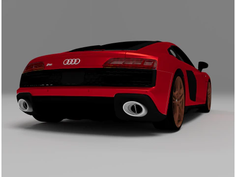 AUDI R8 3D Model