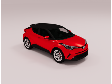 Toyota CHR 3D 모델