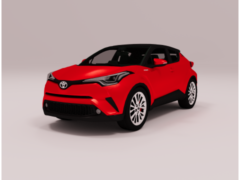 Toyota CHR 3Dモデル